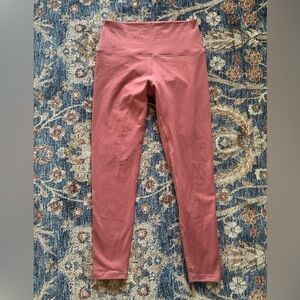 Fleo medium el toro leggings 25” inseam dusty rose color.